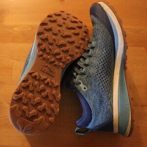 Women's Elevation Hiking Shoes, Ventilated, Size 7.5, Blue and White